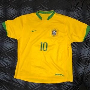 Authentic Brasil Ronaldinho Jersey